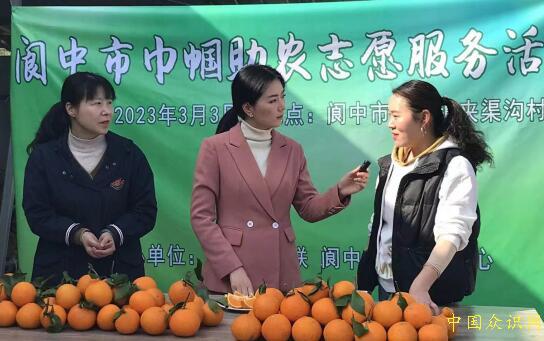 阆中市妇联志愿者一行走进阆中市兄弟惠农果业种植专业合作社-伽5自媒体新闻网